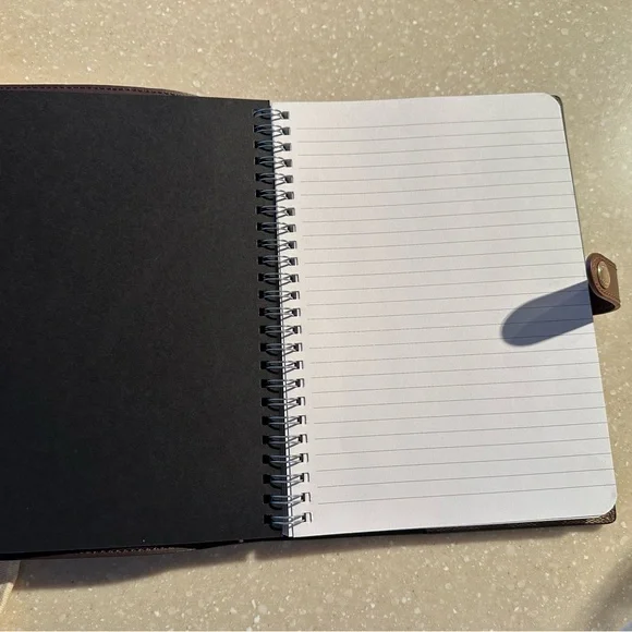 Coach Brown Monogram Notebook Cover - Picture 4 of 5